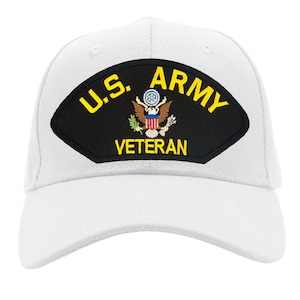 US Army Veteran Ball Cap - available in different colors, select your color