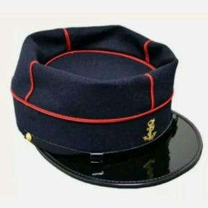 French Foreign Legion Kepi Hat Replica – All Sizes Available – Military Uniform Cap Costume Reenactment Collectible