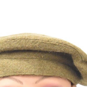 British Army Officer Beret – 1941 Dated – Vintage Military Collectible