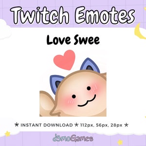 Swee Love Palworld Emote for Twitch Youtube Discord
