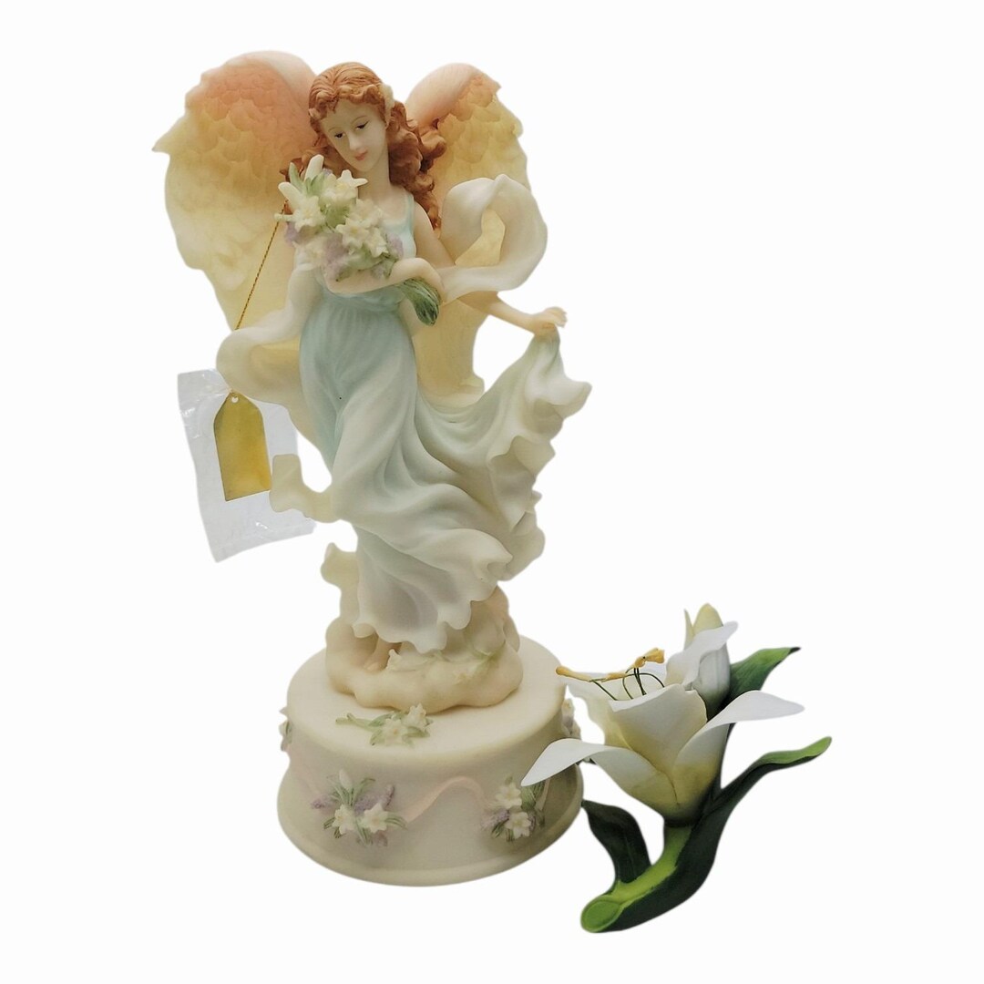 Seraphim Classics Lily Angel Figurine 84242 2001 Limited Edition W/ Box ...