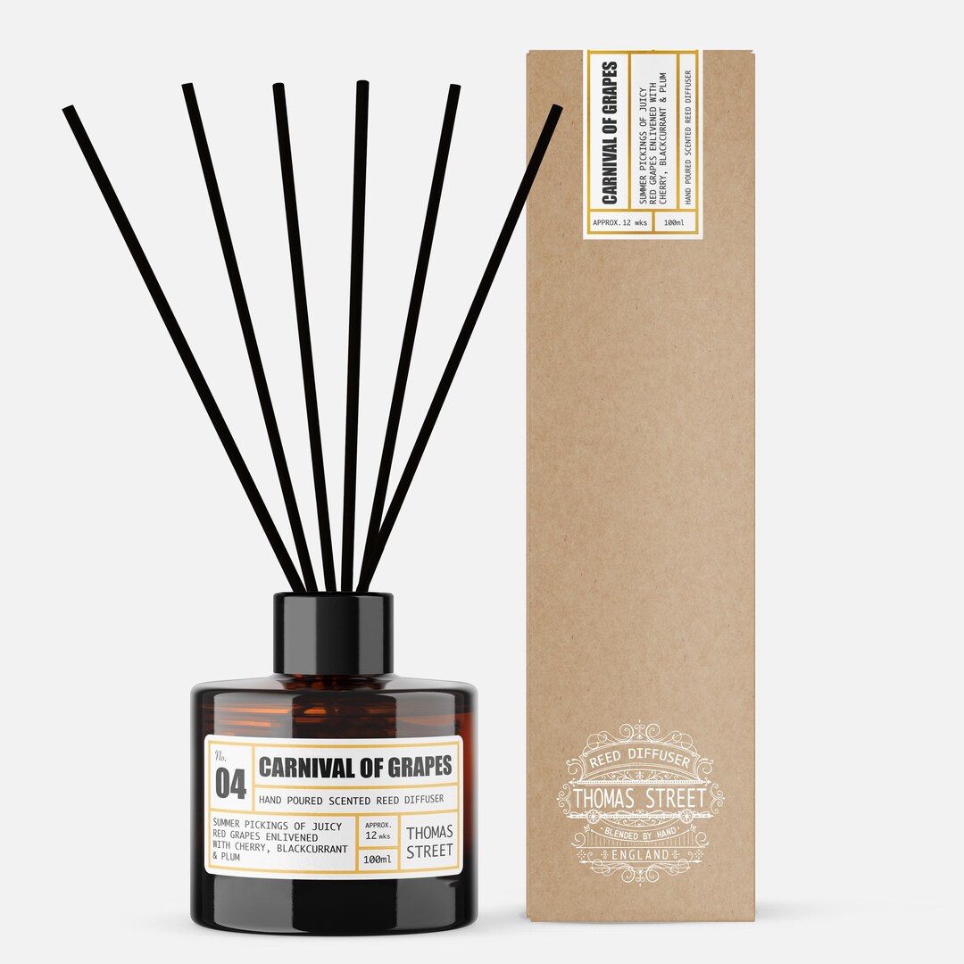 Carnival of Grapes Reed Diffuser (no.04) by Thomas Street - Etsy
