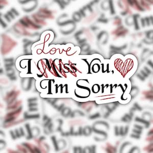 Gracie Abrams - Naklejka winylowa „I Love/Miss You, I’m Sorry” - Błyszcząca lub holograficzna gwiazda