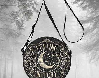Feeling Witchy Round Satchel Bag