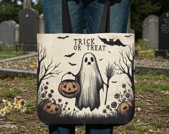 Süßes oder Saures Geist Tote Bag Halloween Tote