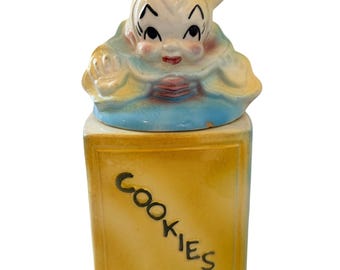 ヴィンテージ アメリカン ビスケット ジャック・イン・ザ・ボックス クッキージャー ピエロ ベビーブロック 1950年代 アメリカ製