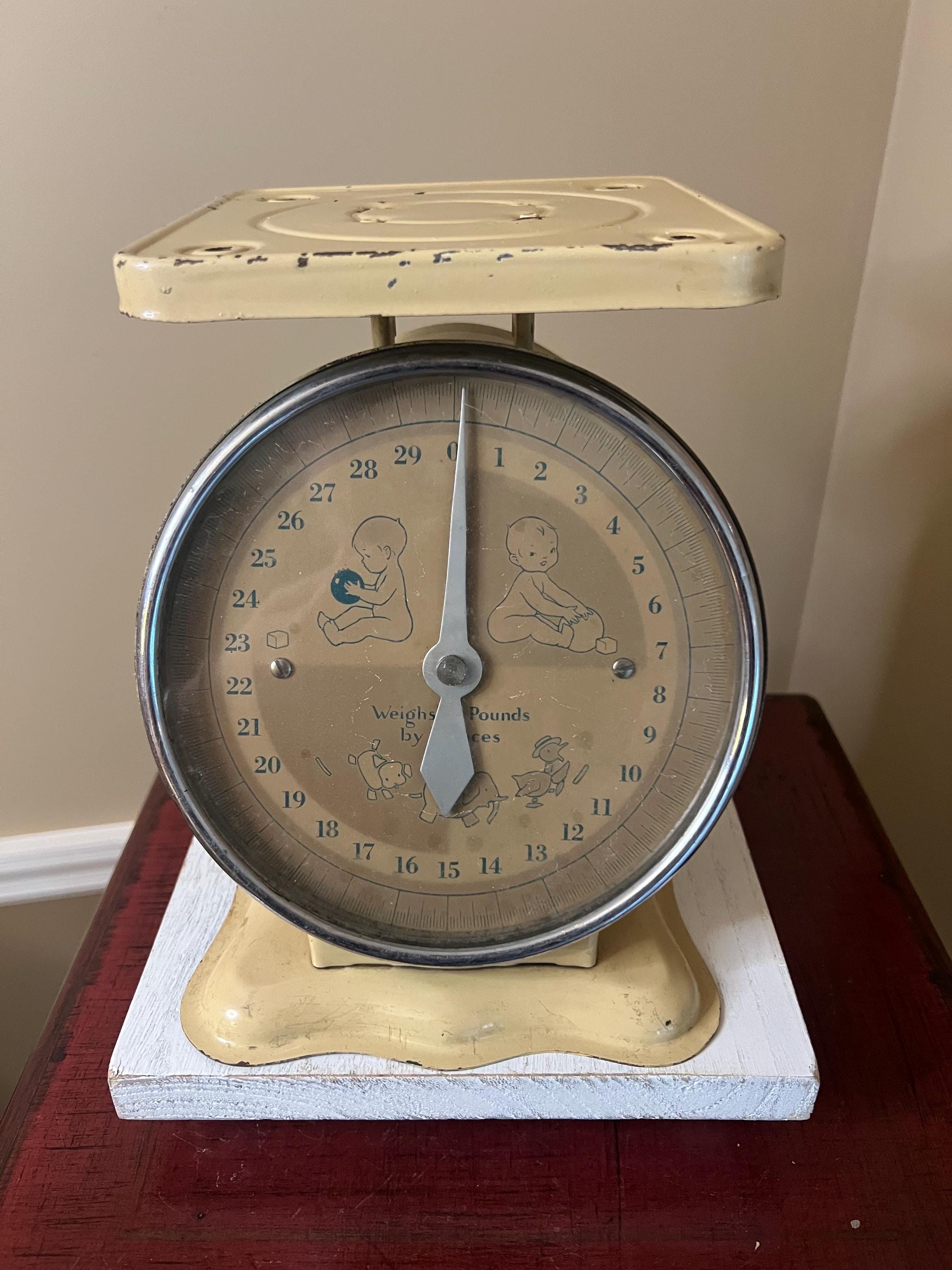 Vintage Baby Scale - Etsy