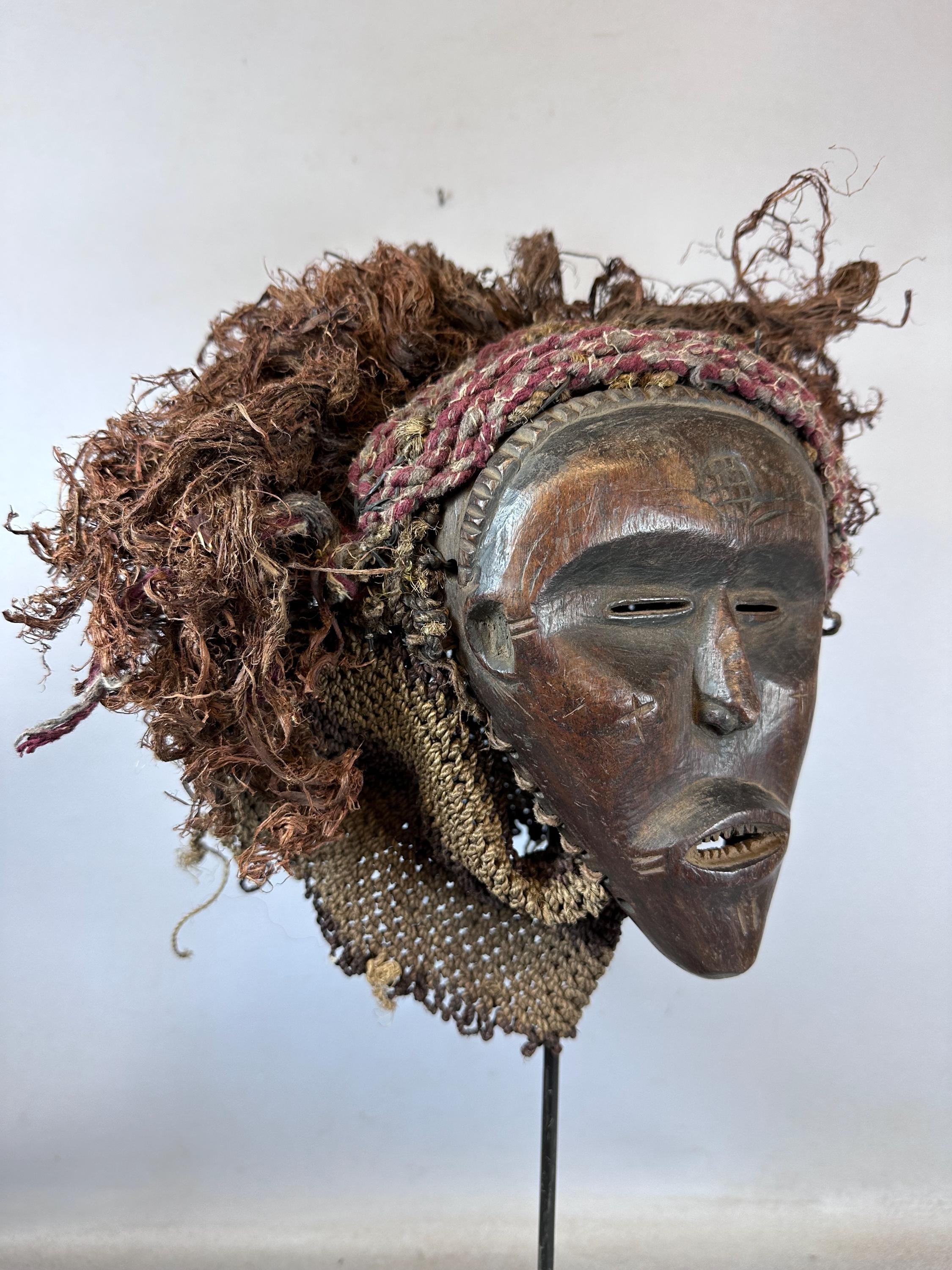 250137 - チョクウェ - アンゴラのアフリカのマスク。 - Etsy 日本