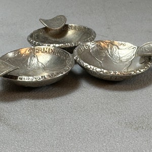 240549 - Old ashtray consisting of three Maria Theresa thalers - Ethiopia.