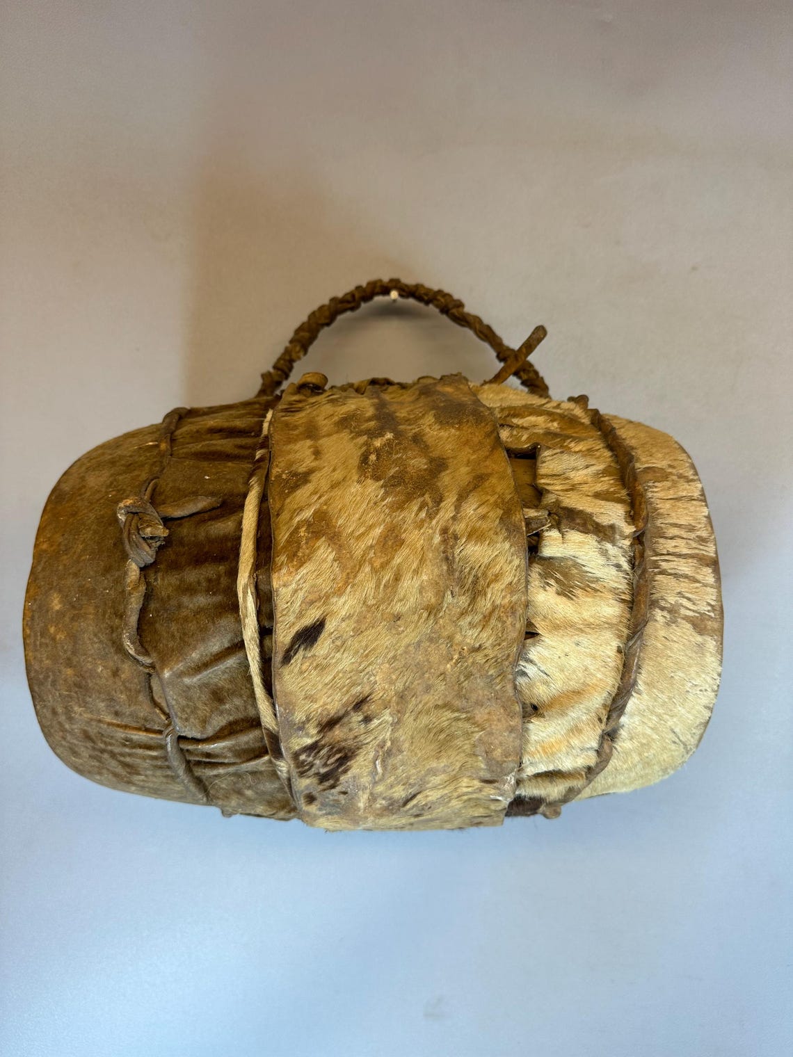 241137 - ANTIQUE African Traditional coptic church Drum - Ethiopia, foto 1 di 5