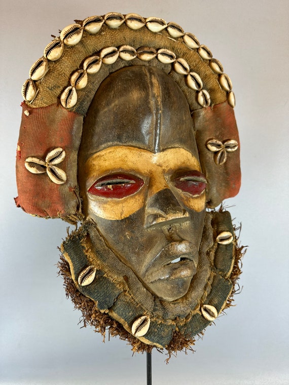 240155- Traditional African Dean Gle Mask from th… - image 2