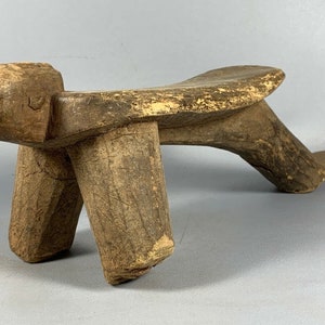 200925 Authentic Antique Lobi stool Burkina Faso image 3