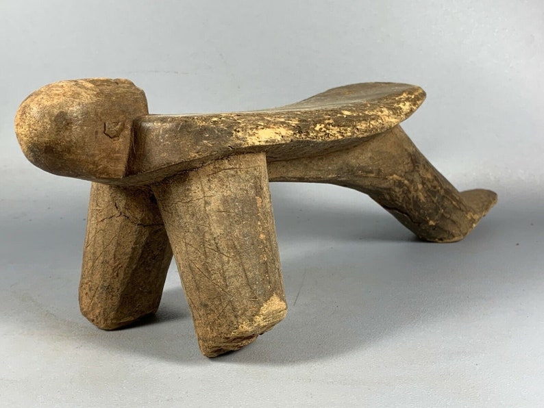 200925 Authentic Antique Lobi stool Burkina Faso image 3
