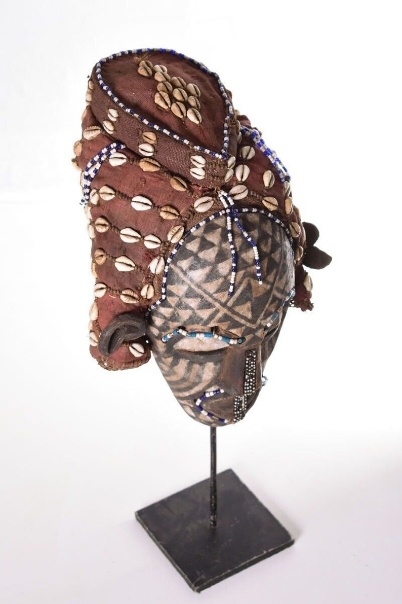 Bushoong 230608 - African Ngaady A Waash Bushoong Mask From the Kuba - Congo - Etsy