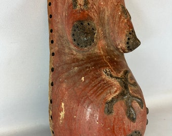 240141 - Rare African Makonde Belly mask - Tanzania.
