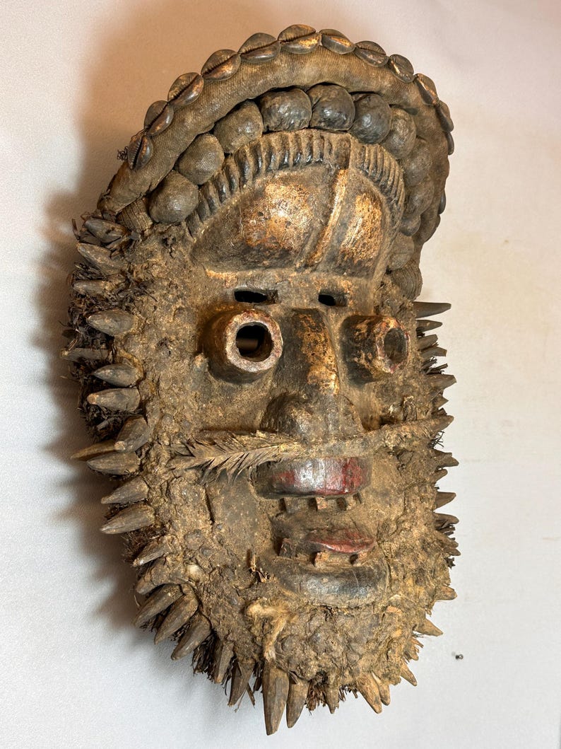 250431 - Old African We Guere War Mask - Iv. Coast. - Etsy
