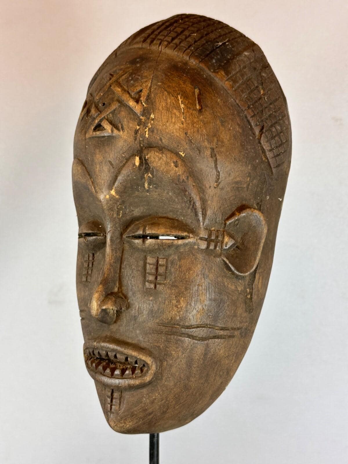 250234 - Old African Mask From the Chokwe - Angola. - Etsy