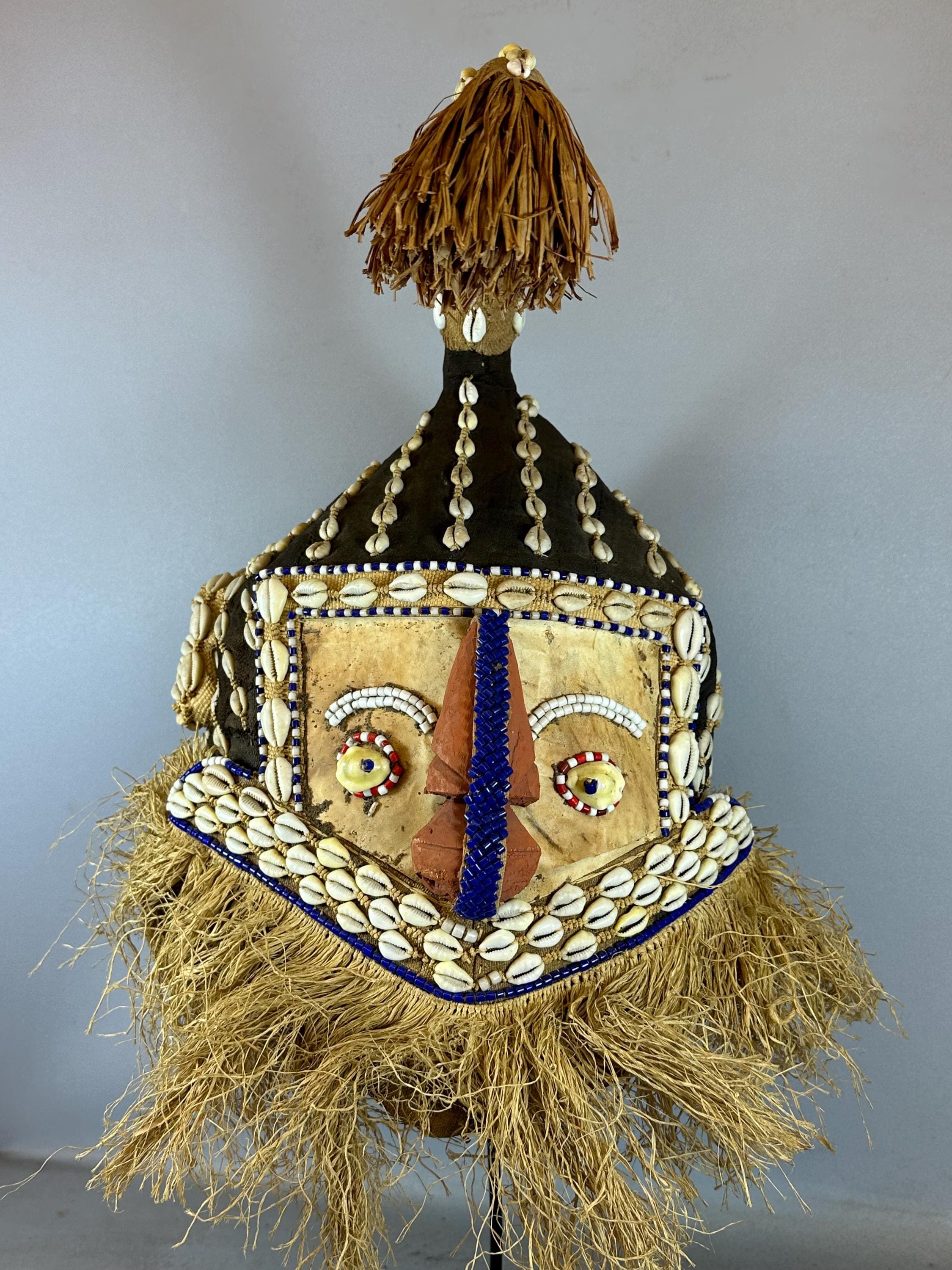 241129 - アフリカ クバ象 ムケンガ マスク - コンゴ - Etsy 日本