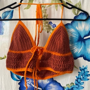 Crochet Tie Top