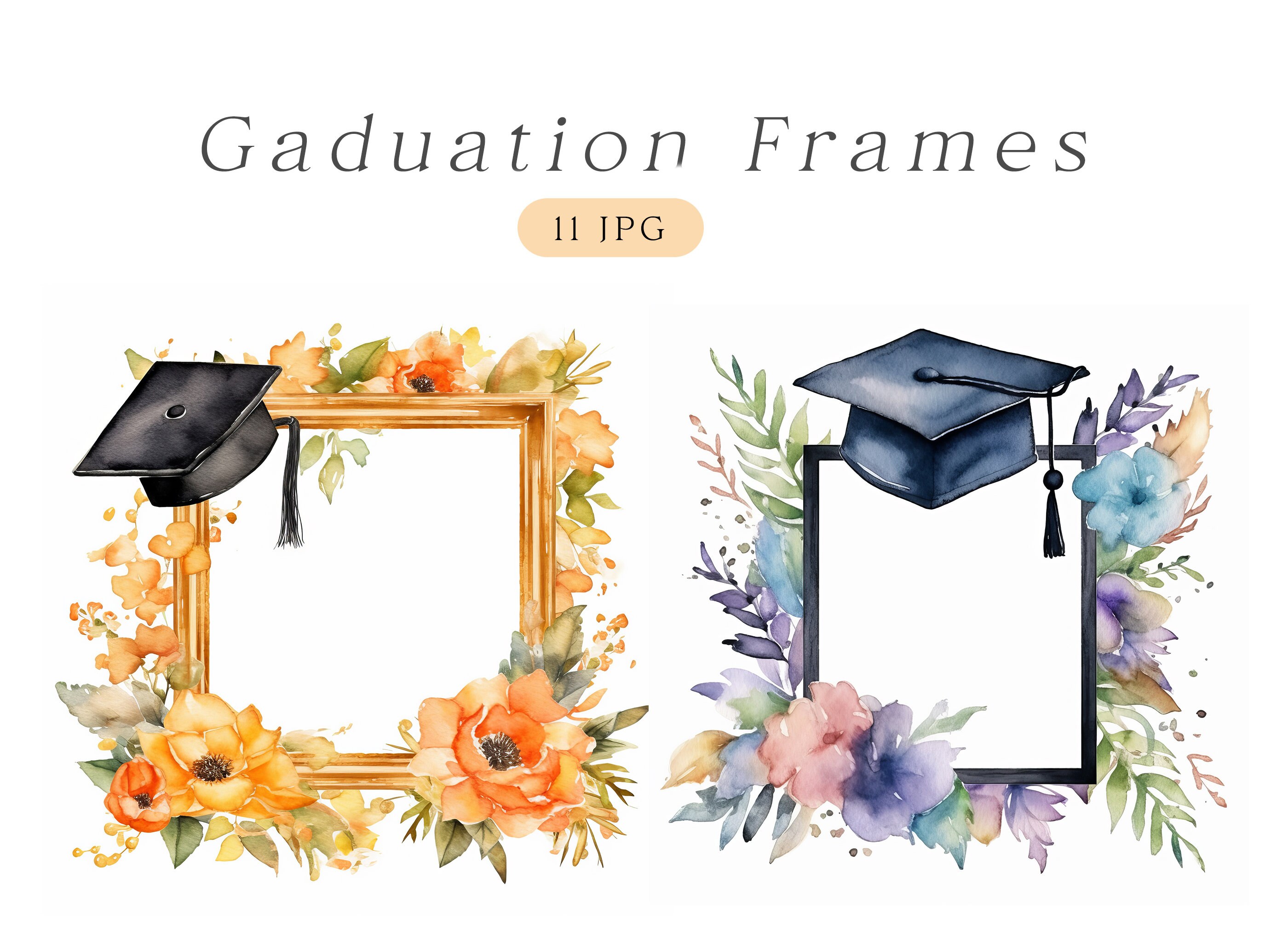 Gradute Frame Vector Graduation Borders And Frames Clip Art
