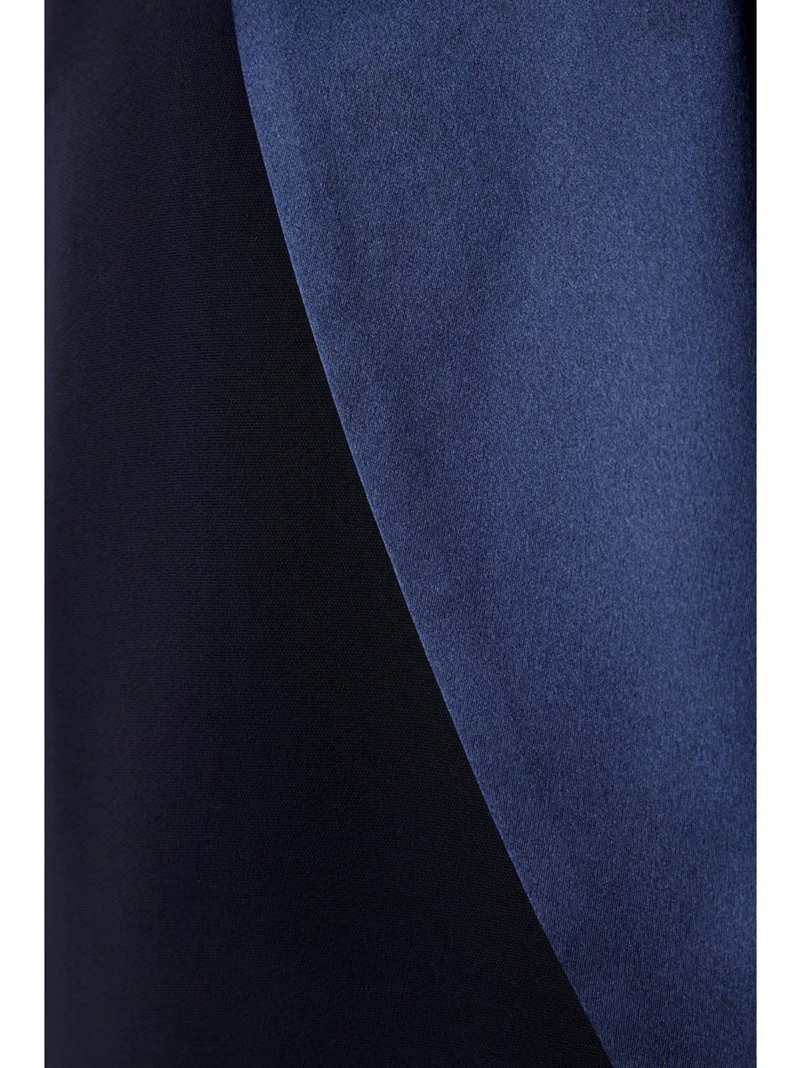 Women Navy Blue Single-Breasted Formal Pant Suit
