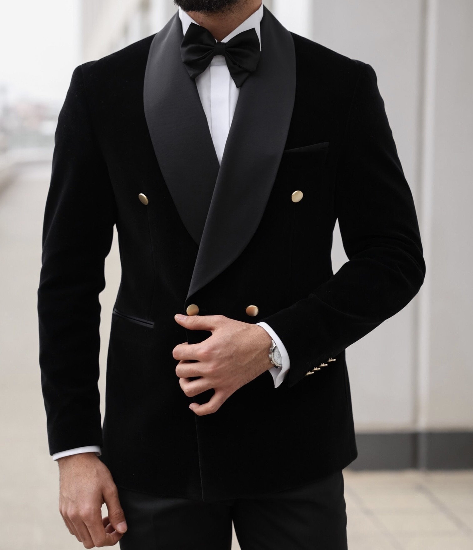 Black Velvet Dinner Jacket. Luxury Dinner Jacket for Men Etsy