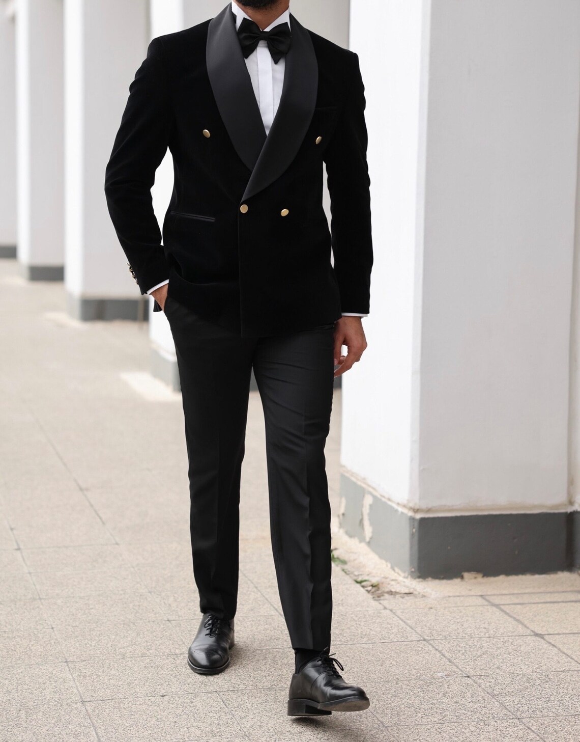 Black Velvet Dinner Jacket. Luxury Dinner Jacket for Men Etsy