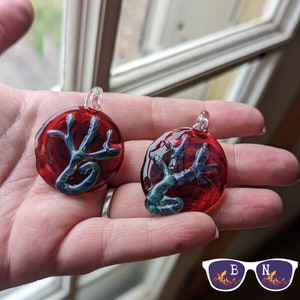 Glass Placenta Pendant