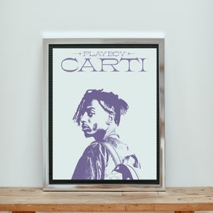 Póster de PLAYBOY CARTI, decoración artística de pared, decoración del hogar | Descarga instantánea | Impresión digital