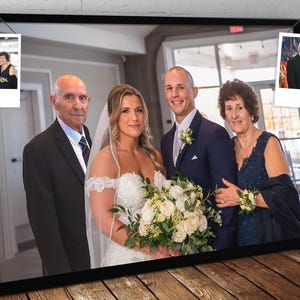 Memorial Family Portrait – Add Deceased Loved Ones to Wedding Photo