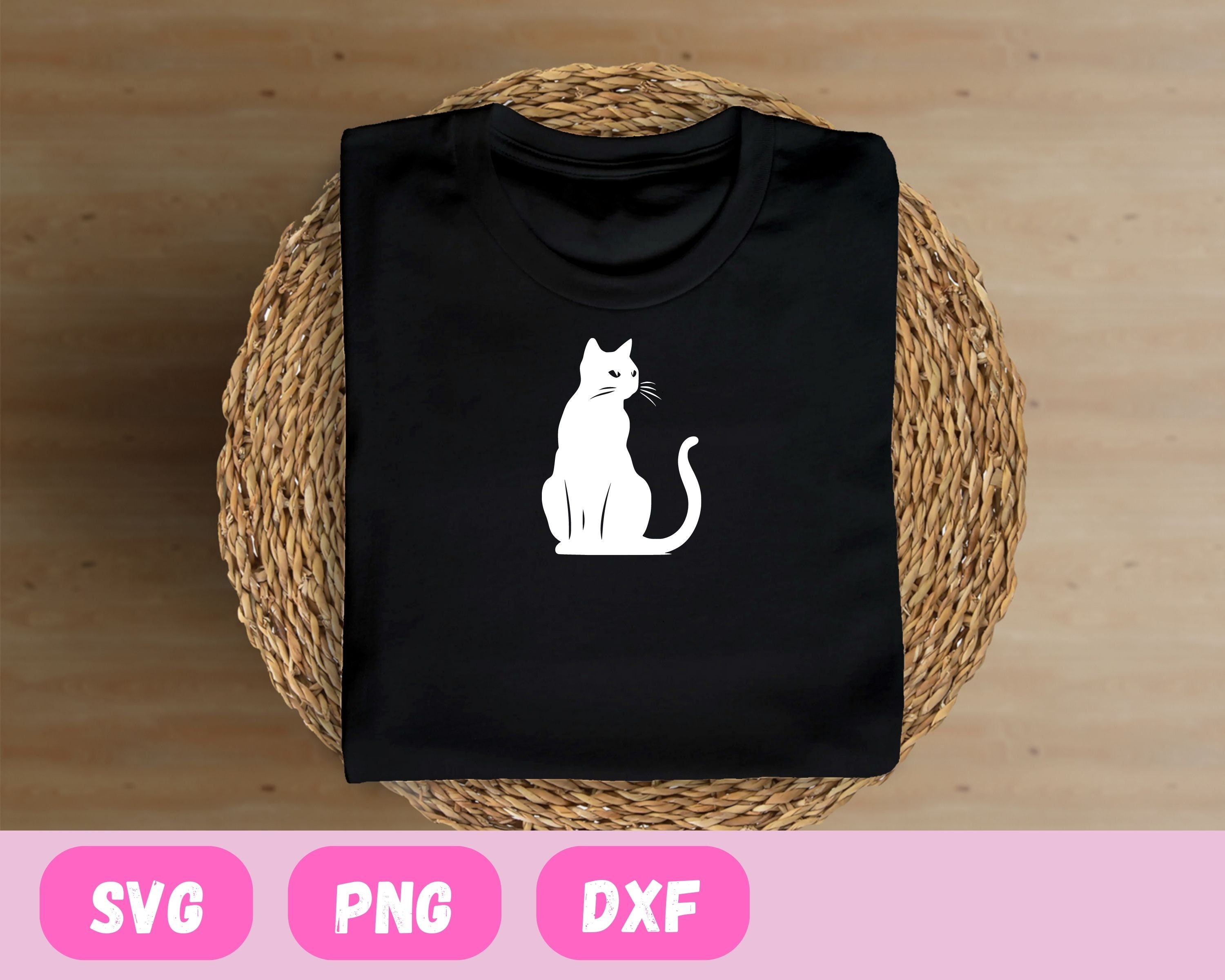 Cat Clipart Cat Svg Cat Bundle Svg Svg Files for Cricut Black Cat