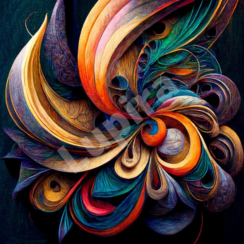 WEIRD WALL ART One Piece Poster Weird Décor Unique Colorful Etsy