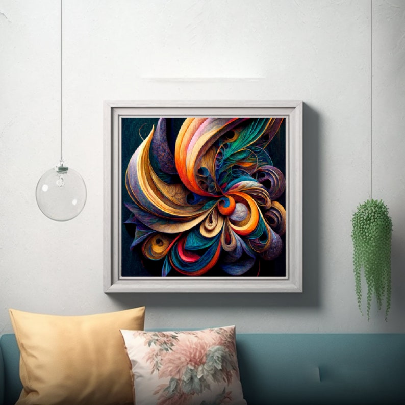 WEIRD WALL ART One Piece Poster Weird Décor Unique Colorful Etsy