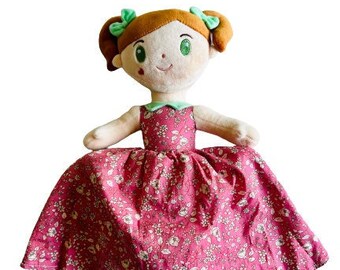 Plush Doll for Kids & Adults. 2 Dolls In one. Bonding Dolls for loved ones. 2 Unique looks for each doll. 18 Inches In height. Mom and Pop.