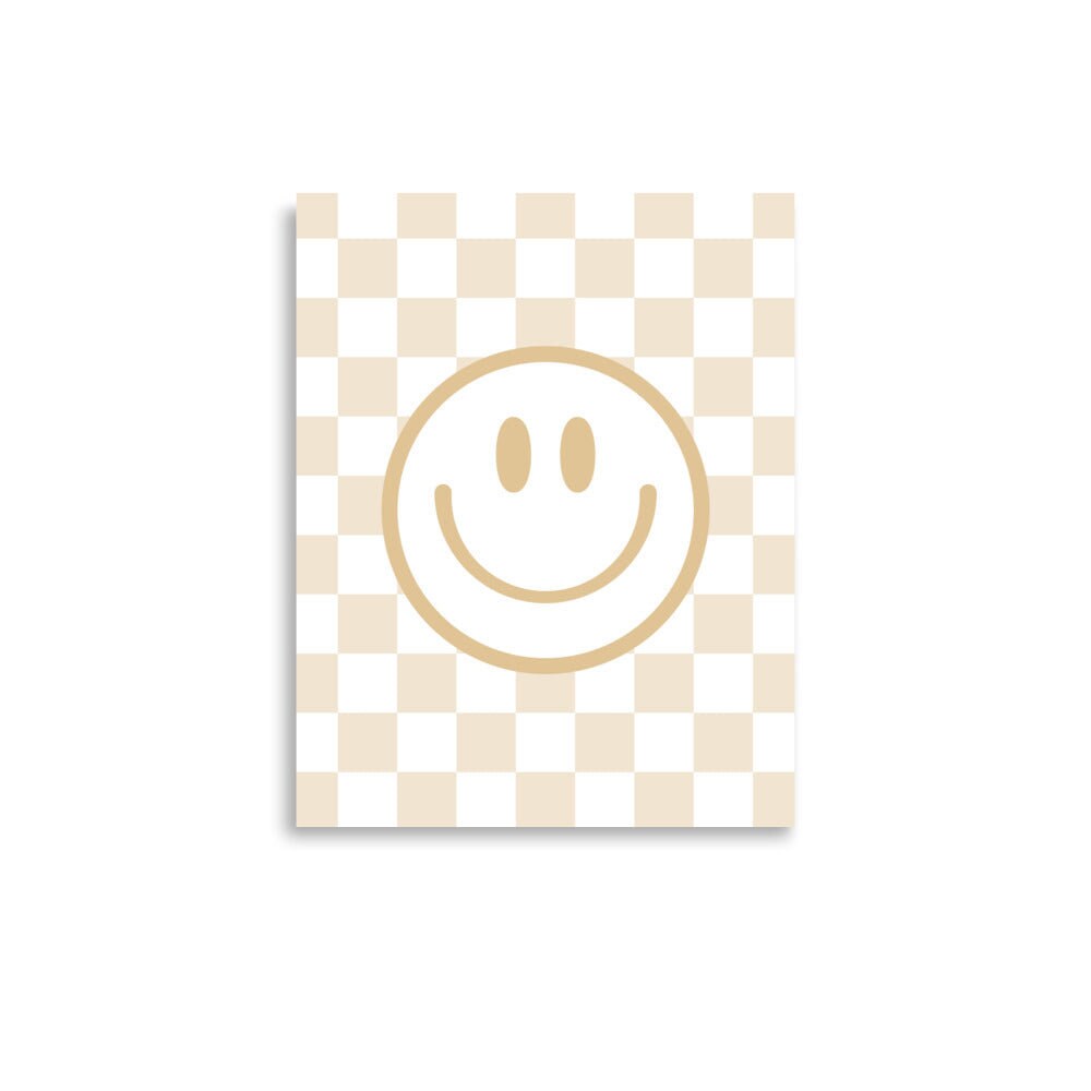 Checker Smiley Face Tumbler – Fray Clothing