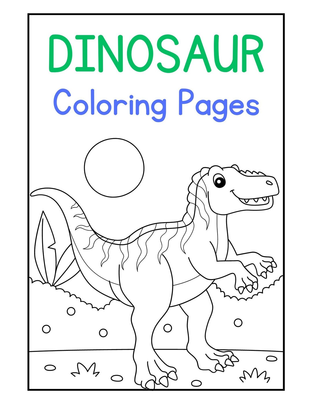 Prehistoric Coloring & Tracing Book Dinomite Fun for Little Learners