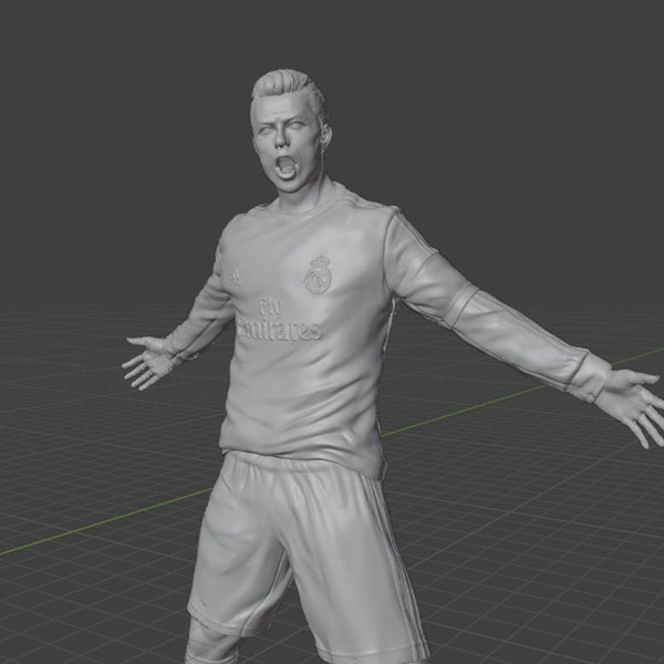 Cristiano Ronaldo 3D Digital Printing STL File for 3D Printers