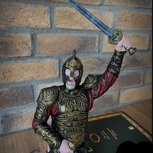 Théoden Rey de Rohan - El Señor de los Anillos - LOTR - Archivo STL de impresión digital 3D para impresoras 3D