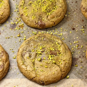 Pistachio Cream Filled Cookies – Soft & Chewy – Gourmet Gift Box – Handmade UK Bakery