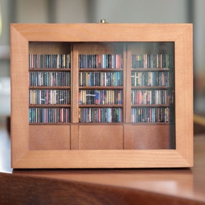 Anxiety Bookshelf Selected，Book Lover Gift，anxiolytic，miniature model bookshelves.Study Decoration