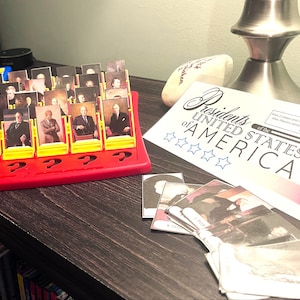 Presidents of the USA Guessing Game Pieces Printable