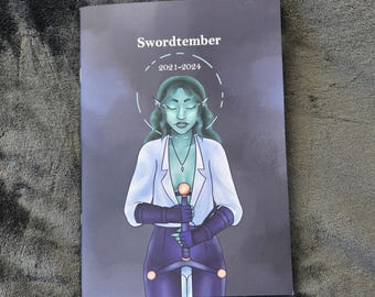 Swordtember - a mini art zine
