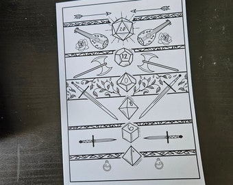 TTRPG Dot-Grid Notebook