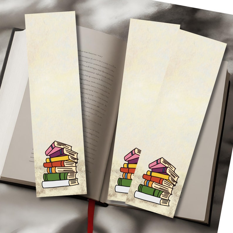 Einzigartige handgezeichnete Lesezeichen für passionierte Bücherwürmer und Fans von Ochsen Lesen macht schlau sagt Ochsi image 6