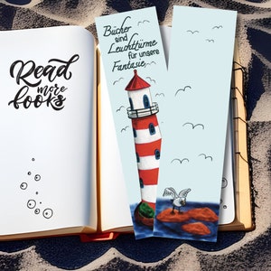 Leuchtturm-Meer-Stimmung: Die magischen und fantasievollen Lesezeichen aus Papier für kleine und große Abenteurer image 4