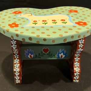 Polish Inspired Lamb Stool