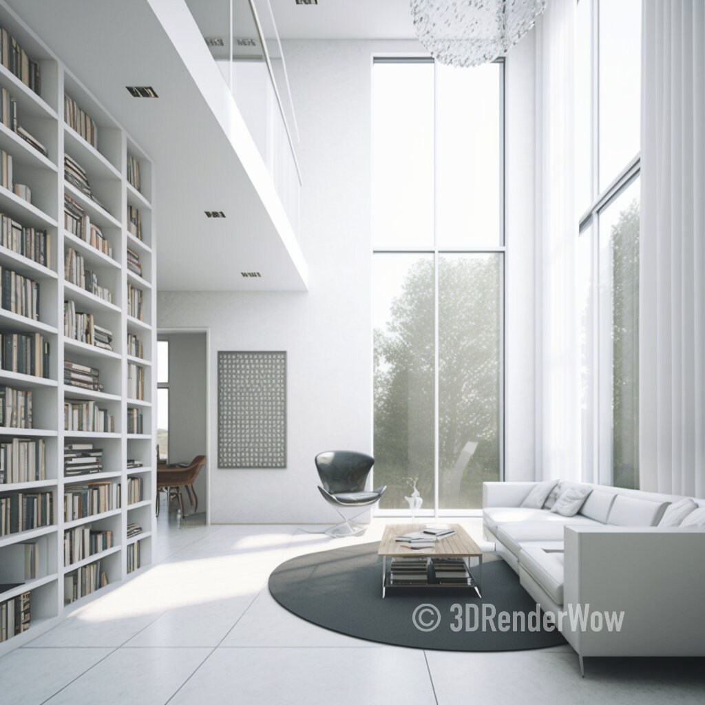 3D Rendering Custom Photorealistic Architecture MODERN House Render ...