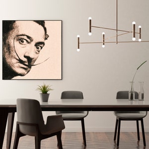 Wooden mural, wall decoration, mural