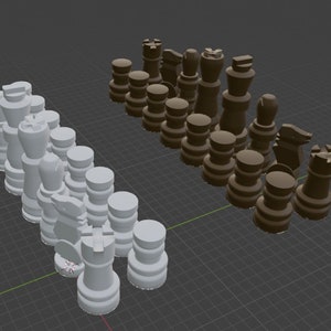 The Shawshank Redemption - Andy Chess Set - Digital Download Only