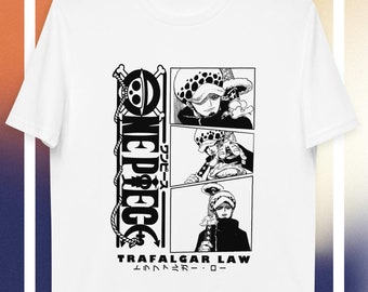 One Piece Shirt, Anime Merch, Manga Merch, Anime Geschenk, One Piece Geschenk, Trafalgar Law, Law Merch, Law Shirt, Trafalgar D. Water Law